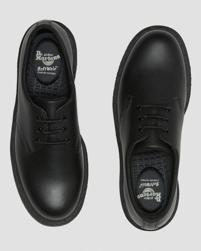 Zapatos De Trabajo Dr Martens 1461 Mono Slip Resistant Hombre Negros | MX 180GSO